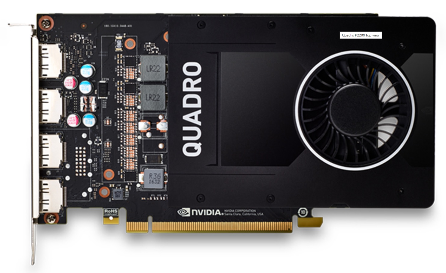 【検査済】中古 NVIDIA Quadro P2200